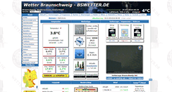 Desktop Screenshot of bswetter.de