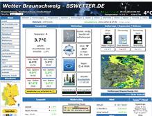 Tablet Screenshot of bswetter.de